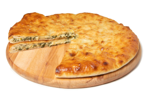 Осетинский пирог со шпинатом и сыром